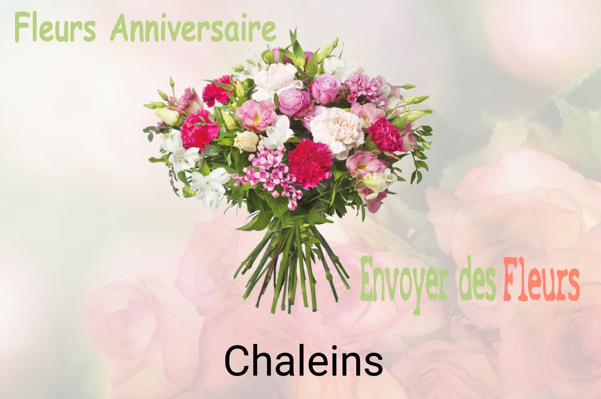 Bouquet de fleurs d’anniversaire livré à Chaleins